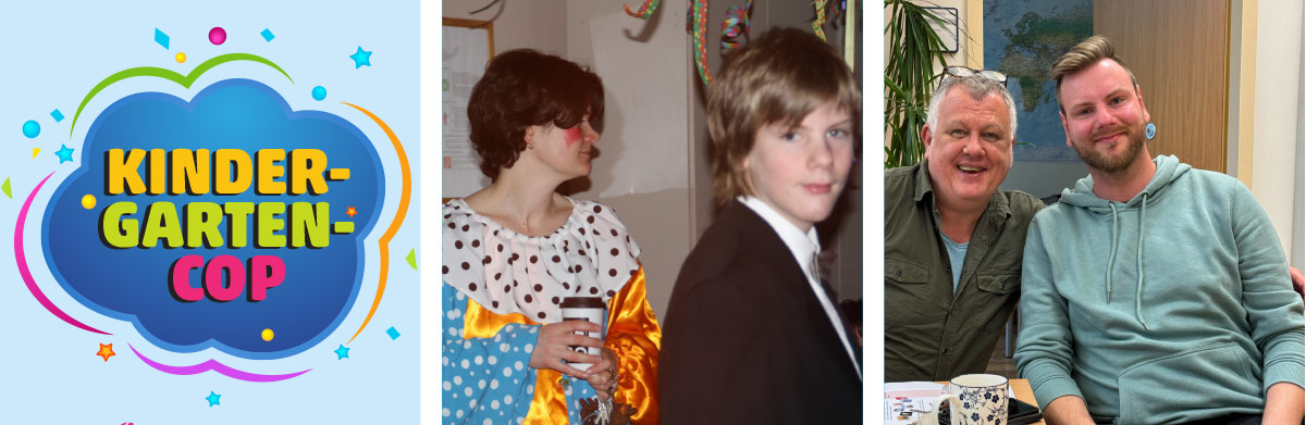 Ehemaliger Wichernschüler zu Besuch: Foto von 2010 und von heute
